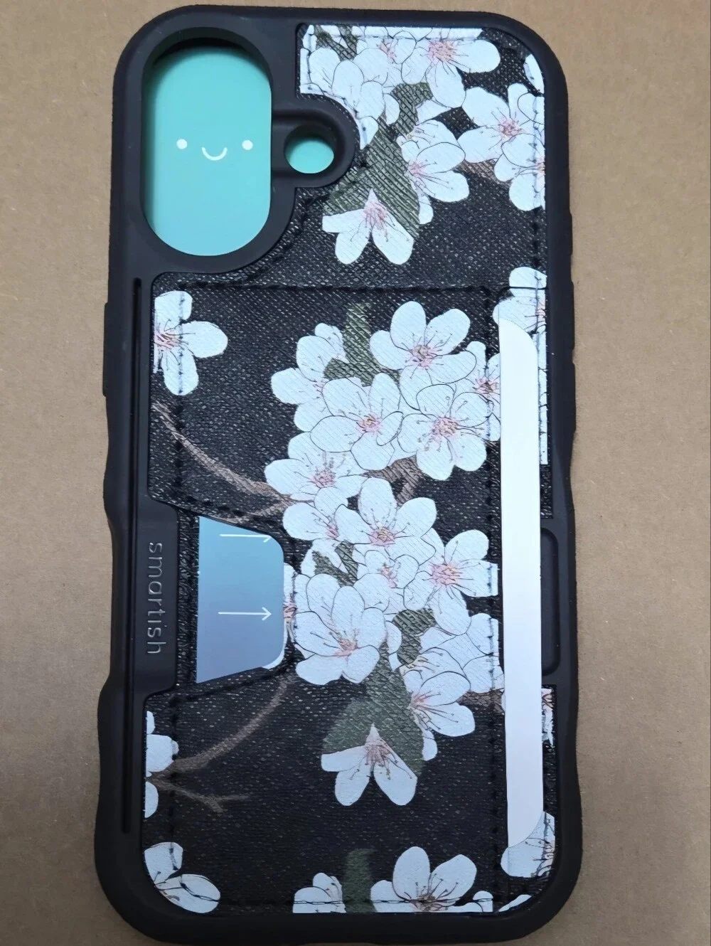 Smartish iPhone 16 Pro Wallet Case - Wallet Slayer Vol. 2 Very Cherry Blossom